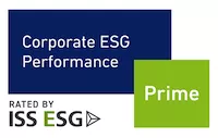 此為ISS (Institutional Shareholder Services) ESG企業評比「最佳」等級LOGO