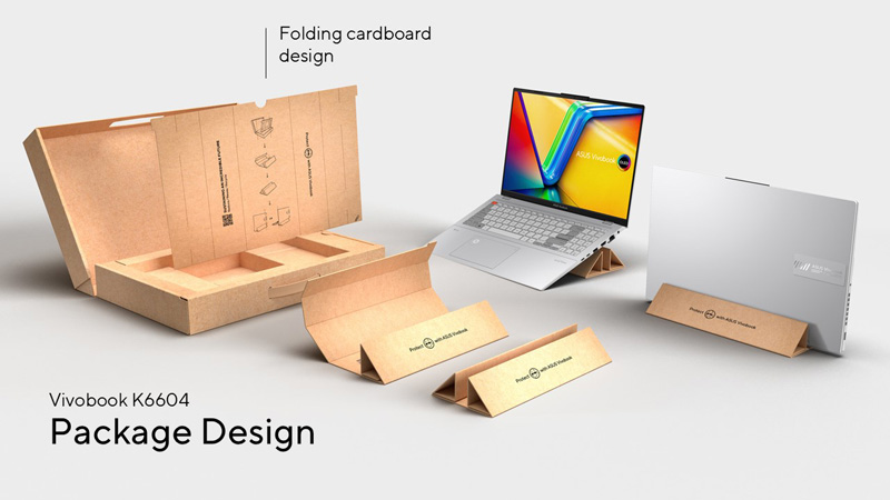 Vivobook K6604 Folding cardboard design